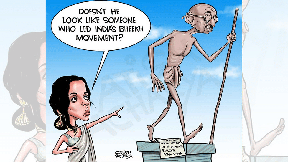 Churchill's fakir led India's 'bheek movement', and Bhagat Singh has a question for Kangana Churchill's fakir led India's 'bheek movement', and Bhagat Singh has a question for Kangana