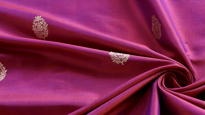 Representational image of Benaresi silk | Stuti Weaves