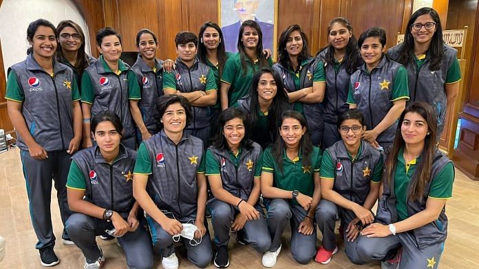 Pakistan women team departs for ICC women's World Cup Qualifier in Zimbabwe, on 16 November 2021