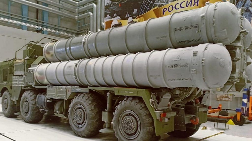 File image of Russia's S-400 Triumf multi-layered air defence system | Photo: Snehesh Alex Philip | ThePrint