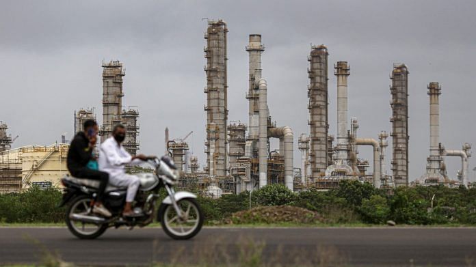 File photo of Reliance Industries oil refinery | Photographer: Dhiraj Singh | Bloomberg