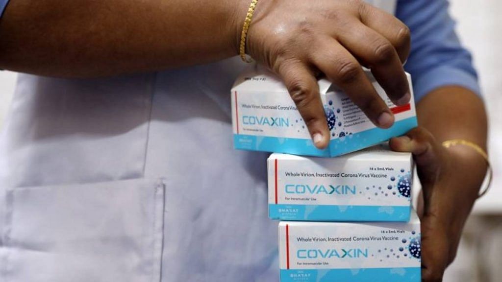 Representational image | Covaxin vaccines | ANI file photo