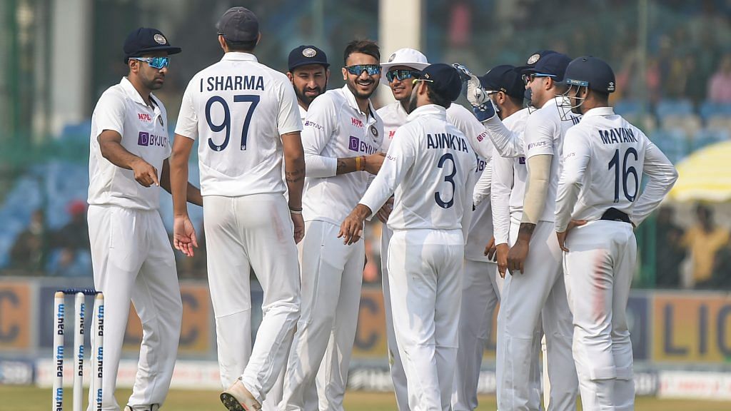 Indian cricket team during a test match against New Zealand in Kanpur, on 27 November | Representational image | PTI Photo