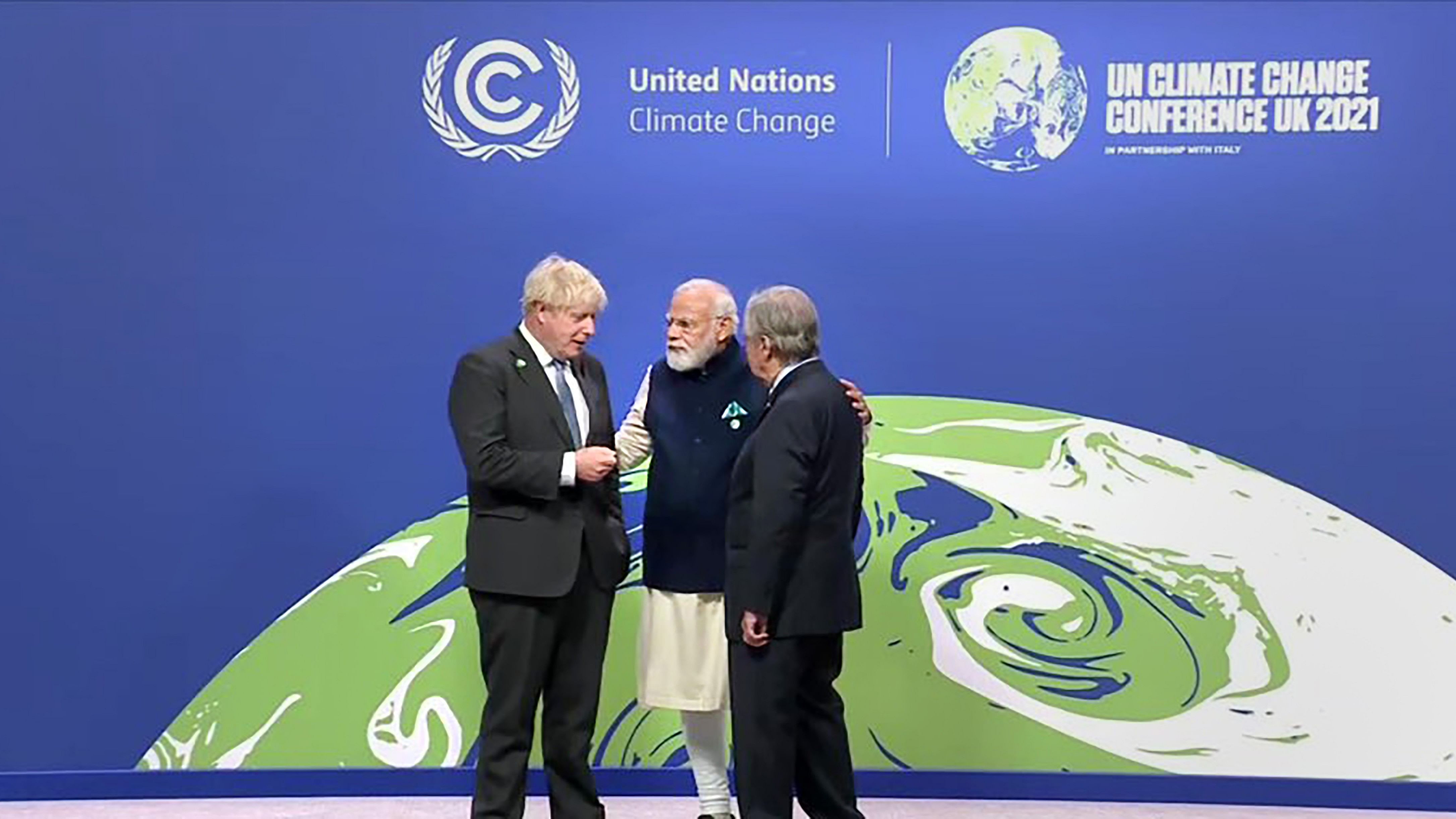 Modi Meets UK PM Boris Johnson At COP26, Talks Renewables, Clean ...