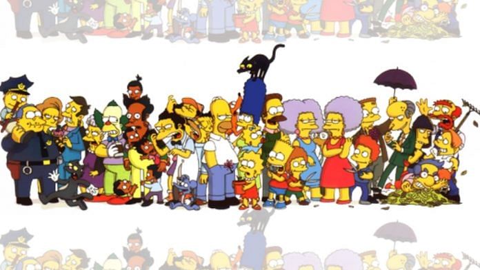 The cast of The Simpsons. | Wikimedia Commons