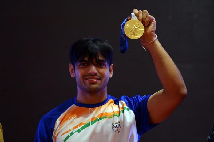 Neeraj Chopra won Gold at Tokyo Olympics in 2021 | Photo: Suraj Singh Bisht | ThePrint