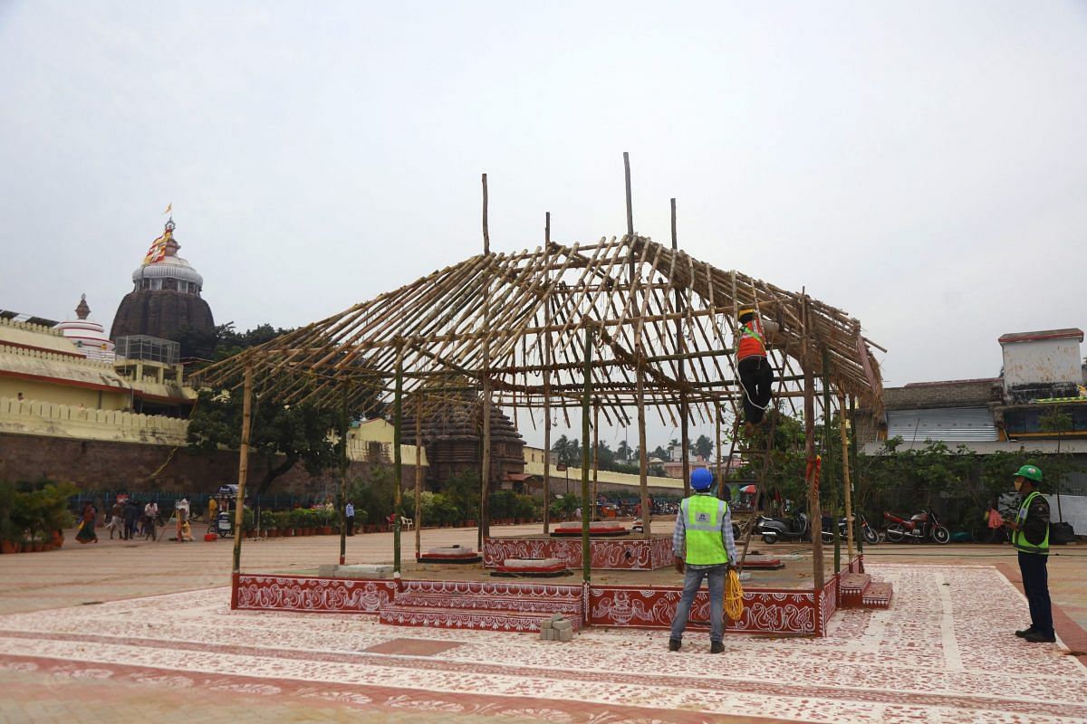 Puri redevelopment project is in full swing | Photo: Manisha Mondal |ThePrint