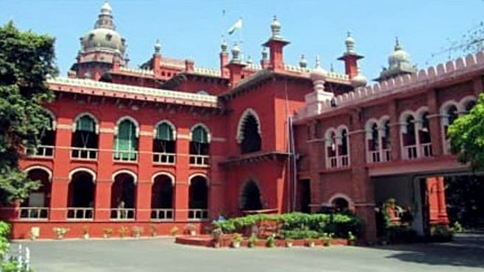 A file photograph of the Madras High Court | ANI