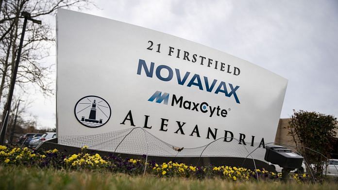 Signage outside the Novavax headquarters in Gaithersburg, Maryland, US | Photo: Al Drago | Bloomberg File