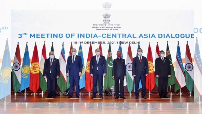 File photo of the third India-Central Asia Dialogue of Foreign Ministers | Twitter/@DrSJaishankar