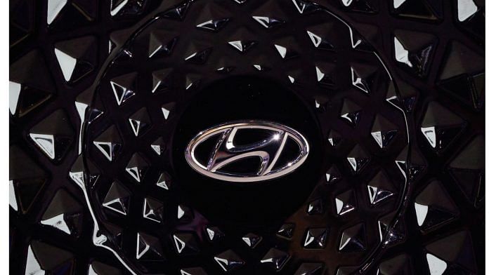 Representational photo of a Hyundai logo | Photographer: Bing Guan/Bloomberg