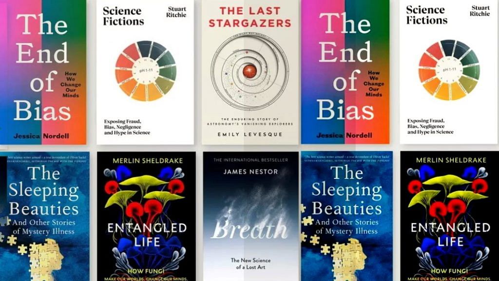 The Royal Society's Science Book Prize shortlisted six authors for 2021