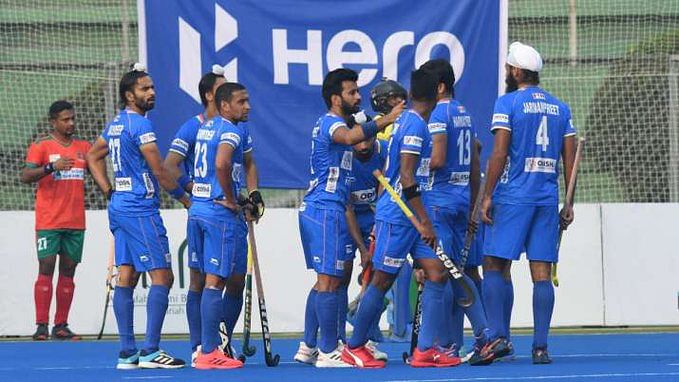 The Indian men's hockey team