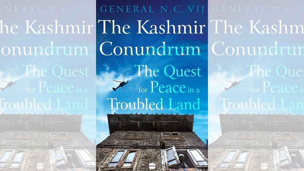 General N.C. Vij's book he Kashmir Conundrum: The Quest for Peace in a Troubled Land has been published by HarperCollins India.