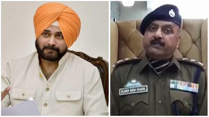 Chandigarh DSP Dilsher Chandel called Punjab Congress chief Navjot Singh Sidhu's 'make police wet their pants' remark 'shameful' and 'an insult to the force' | ANI