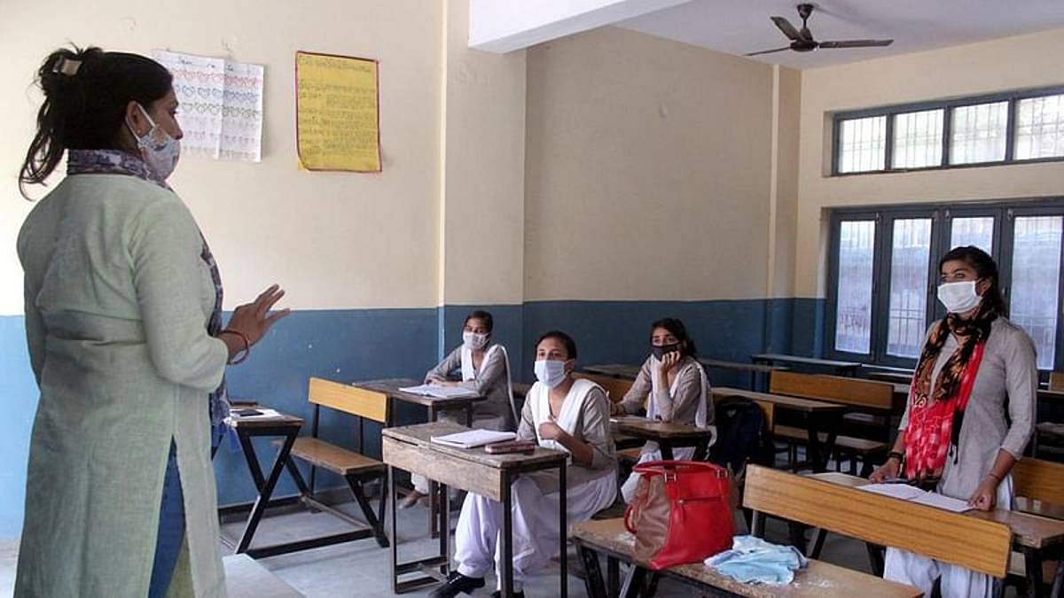 Representational image | File photo of a teacher at a school | ANI Representational image | File photo of a teacher at a school | ANI