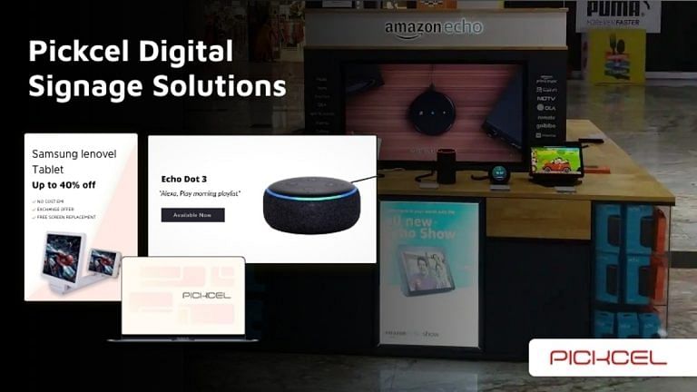 Pickcel is helping Amazon extend its services to both urban & rural shoppers