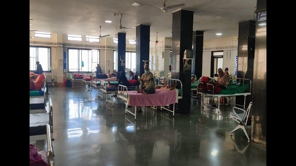 The Covid ward in Amravati District Hospital | Photo: Purva Chitnis | ThePrint