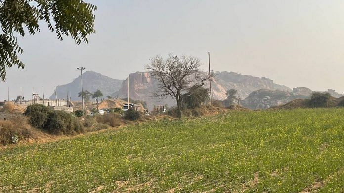 The Dadam mines, situated in the Aravallis | Photo: Ishadrita Lahiri | ThePrint