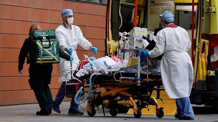 Representational image | File photo of a patient being taken into a UK hospital. | Photographer: Tolga Akmen/AFP/Getty Images via Bloomberg