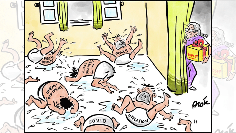 Will Nirmala’s gift pacify India’s bawling babies, and why Bapu is relieved about this 30 Jan