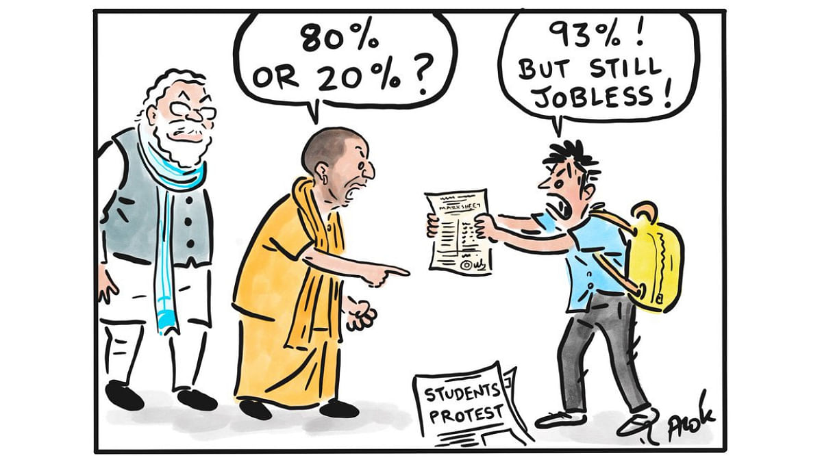 Yogi's 80-20 formula doesn't work on jobless, and the true meaning of  ganatantra or republic