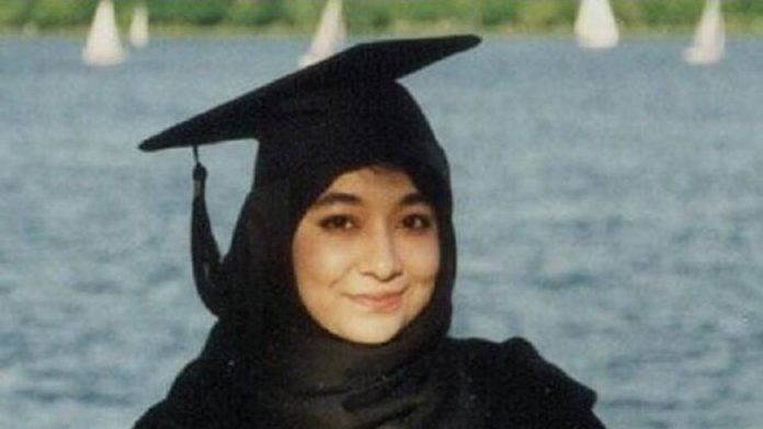 File photo of Aafia Siddiqui | Twitter | @UK_Cage