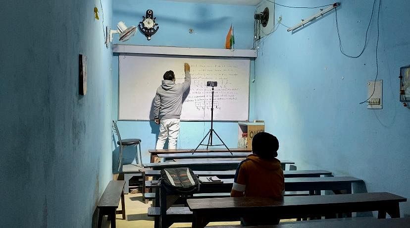 One of the coaching centres in Patna. | Photo: Nirmal Poddar | ThePrint