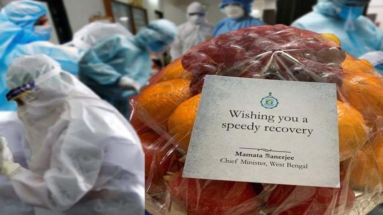 Mamata sends ‘get well soon’ fruit baskets to Kolkata’s Covid patients, BJP leaders among them
