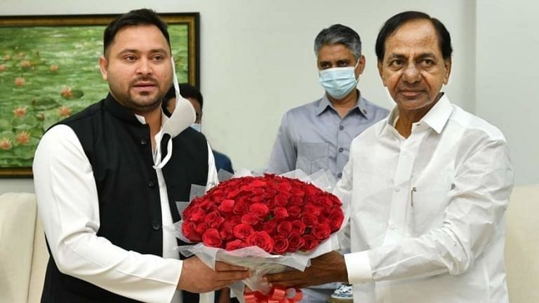 ‘Flown to Hyderabad for Third Front talks’ by KCR, why Tejashwi left Telangana CM guessing