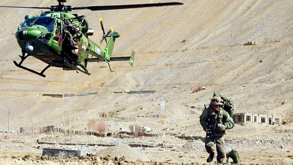 Army personnel in Ladakh | Representational image | ANI