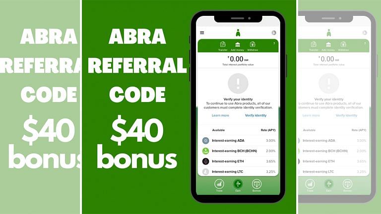 Abra Referral code for $40 bonus + $25 on invite