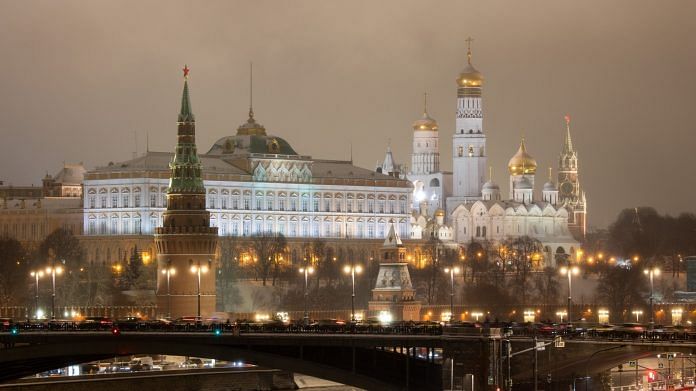 The Kremlin in Moscow |