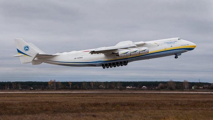 The Ukrainian aircraft 'Mriya' |
