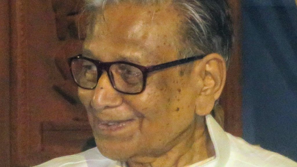 File photo of Odia writer Manoj Das | Wikimedia Commons