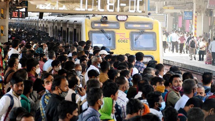 Representational image of a train station in Mumbai | ANI