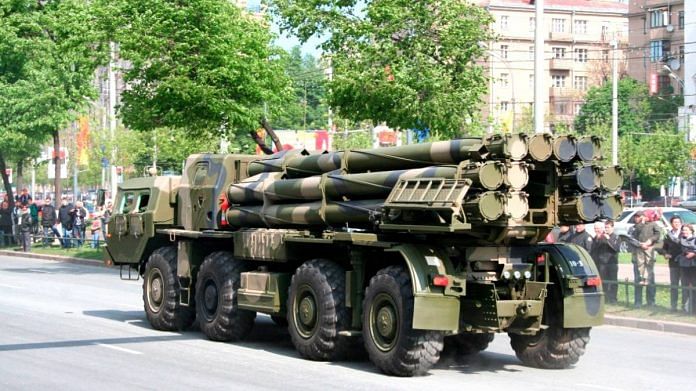Russian BM-30 Smerch launcher | Representational image | Commons