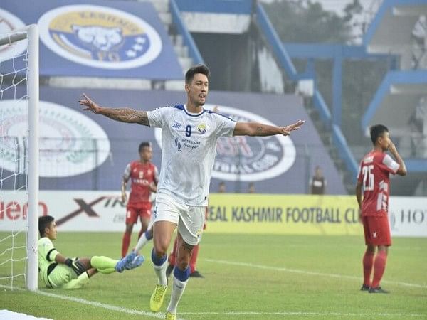 Real Kashmir's Brazilian striker Tiago Adan aims to be I-League's top marksman
