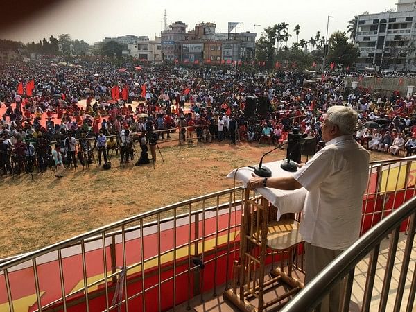 CPI-M holds rally in Tripura, calls for resistance against BJP 