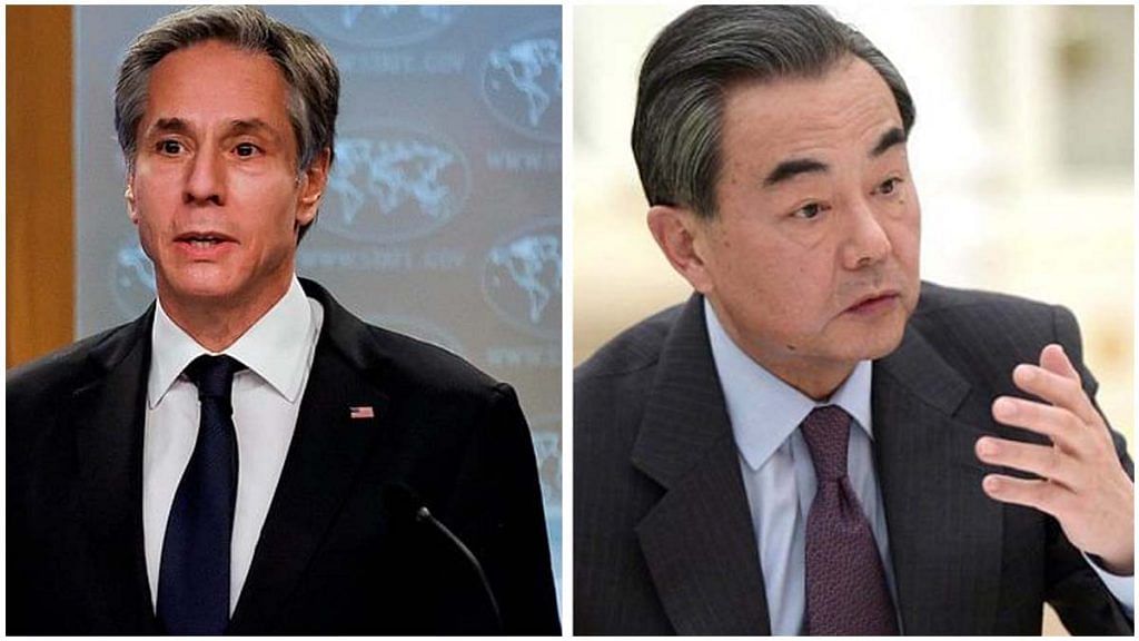 US Secretary of State Anthony Blinken and Chinese Foreign Minister Wang Yi | Agencies & Commons