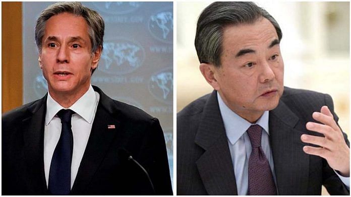 US Secretary of State Anthony Blinken and Chinese Foreign Minister Wang Yi | Agencies & Commons