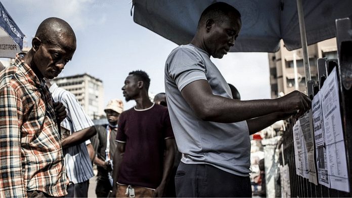 Representational image. Africa has lagged in the industrialization necessary to generate mass employment | Photo: John Wessels| Bloomberg