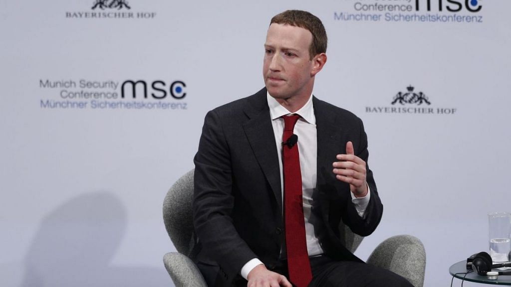 File photo of Facebook founder Mark Zuckerberg | Bloomberg