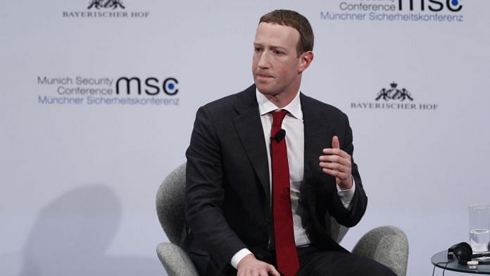 File photo of Facebook founder Mark Zuckerberg | Bloomberg