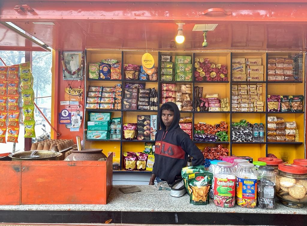 A child working full-time at a tea shop in Muzaffarpur | Nirmal Poddar | ThePrint