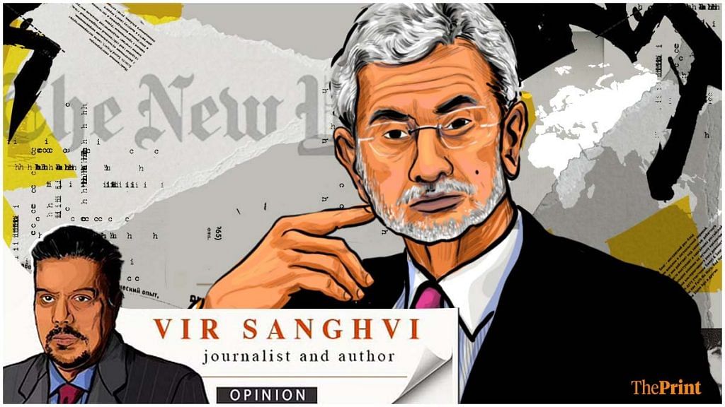 foreign minister Illustration by Prajna Ghosh