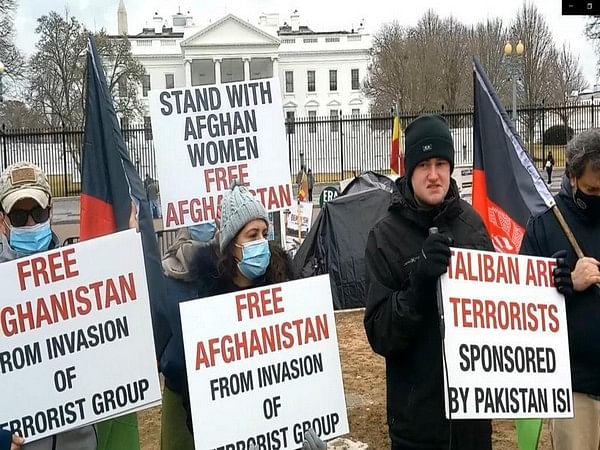 Afghan activists in US protest against 'Pakistan-sponsored Taliban'