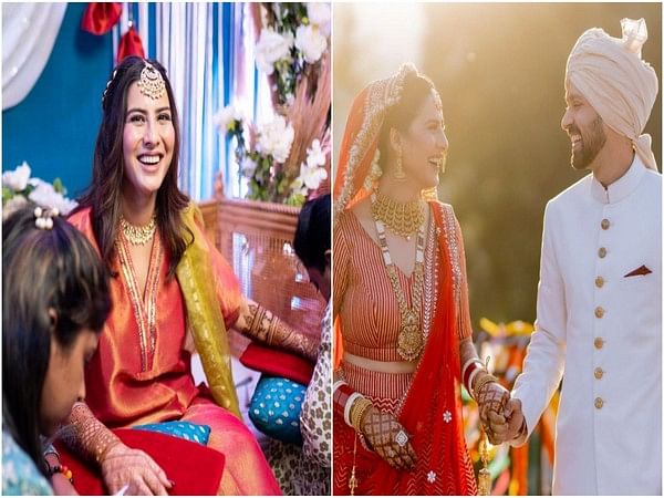 Sheetal Thakur beams with happiness in new Mehendi pics, following her marriage to Vikrant Massey