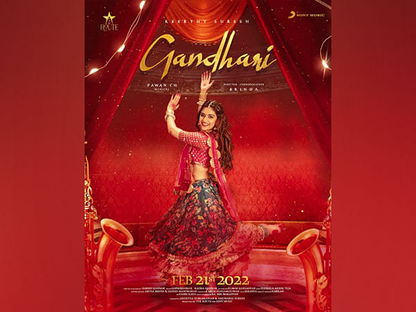 Keerthy Suresh looks mesmerizing in debut music video 'Gandhari'