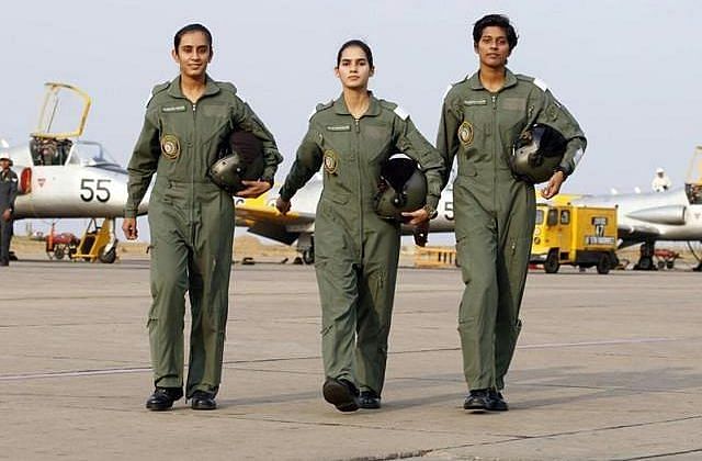 L-R: Women fighter pilots Mohana Singh, Avani Chaturvedi and Bhawana Kanth (file photo) | IAF